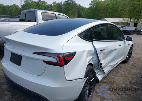 2024 Tesla Model 3 Long Range Dual Motor All-Wheel Drive/Rear-Wheel Drive z USA, uszkodzony, nr VIN 5YJ3E1EA1RF853625